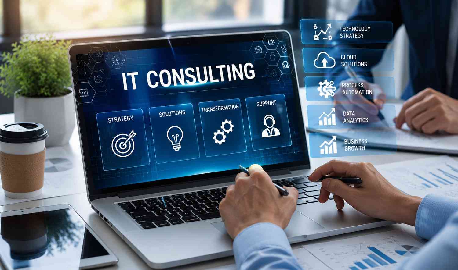 Strategic IT Consulting Banner