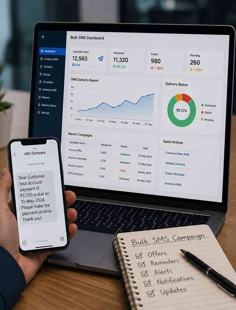 Bulk SMS Gateway and Marketing Campaign Software