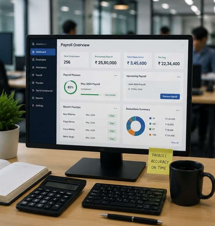Employee Payroll Management and Salary Slip Software