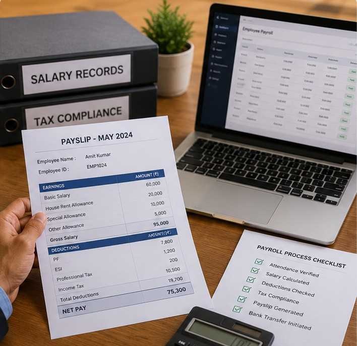 Attendance and Automated Payroll Calculation System