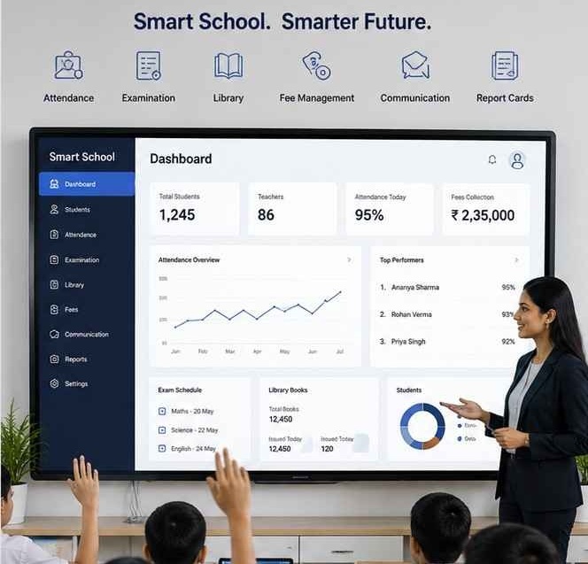 School and College Management System ERP Software