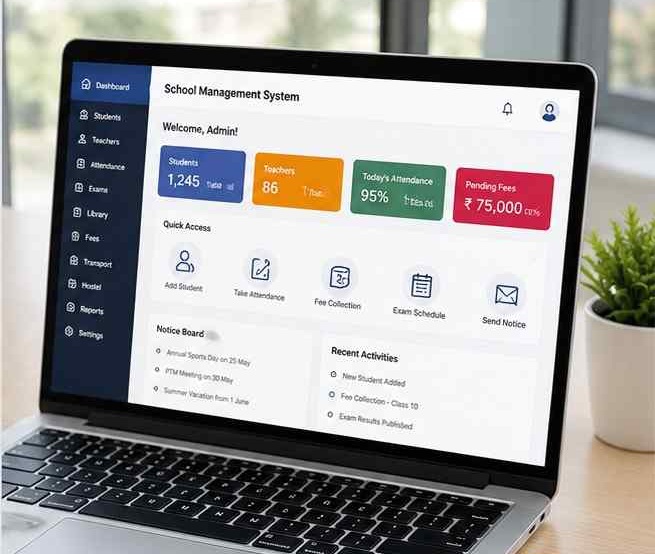 Student Admission and Fee Management Portal