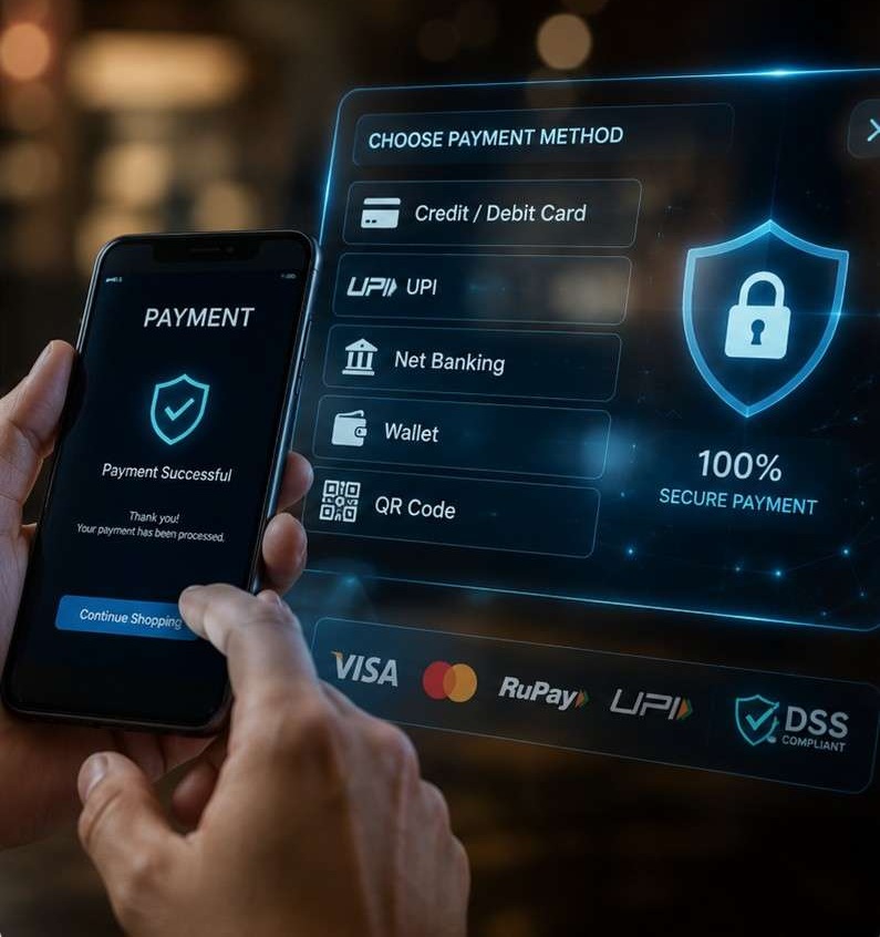 Secure Online Payment Gateway Integration