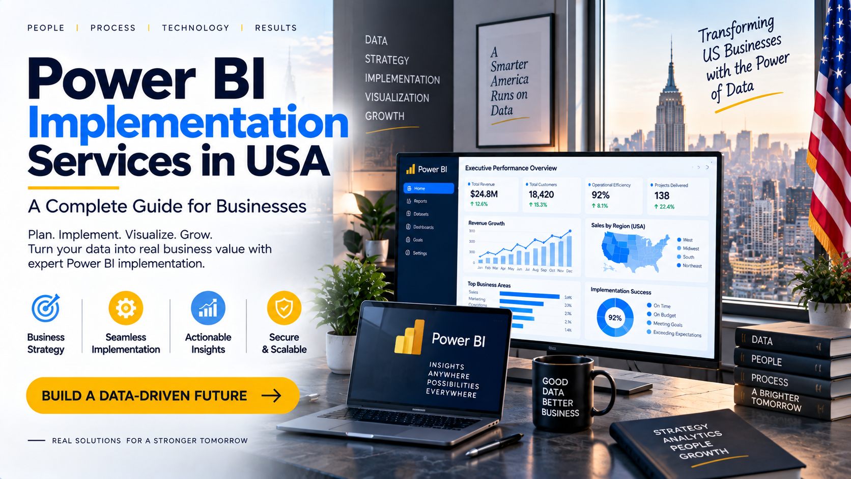 Power BI Implementation Services in USA: Complete Guide for Businesses