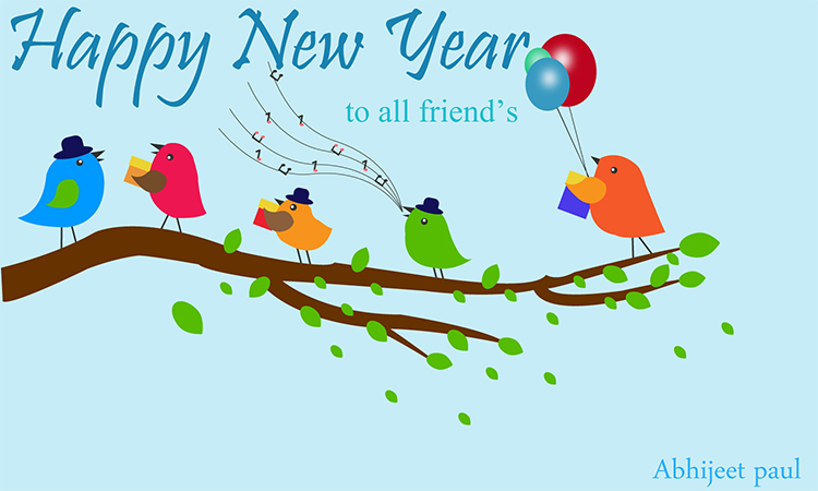 New Year Banner